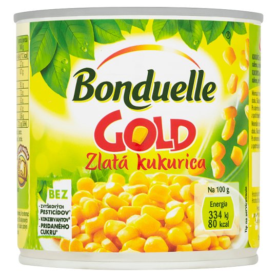 Bonduelle Gold zlatá kukurica 425ml